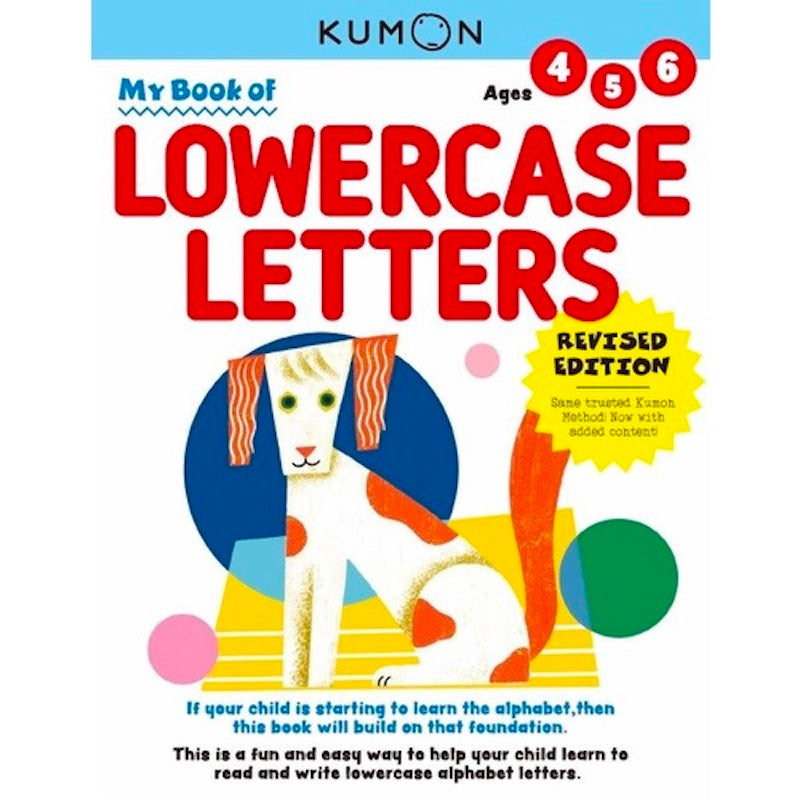 Little Fat Hugs Kumon My Book of Lowercase Letters