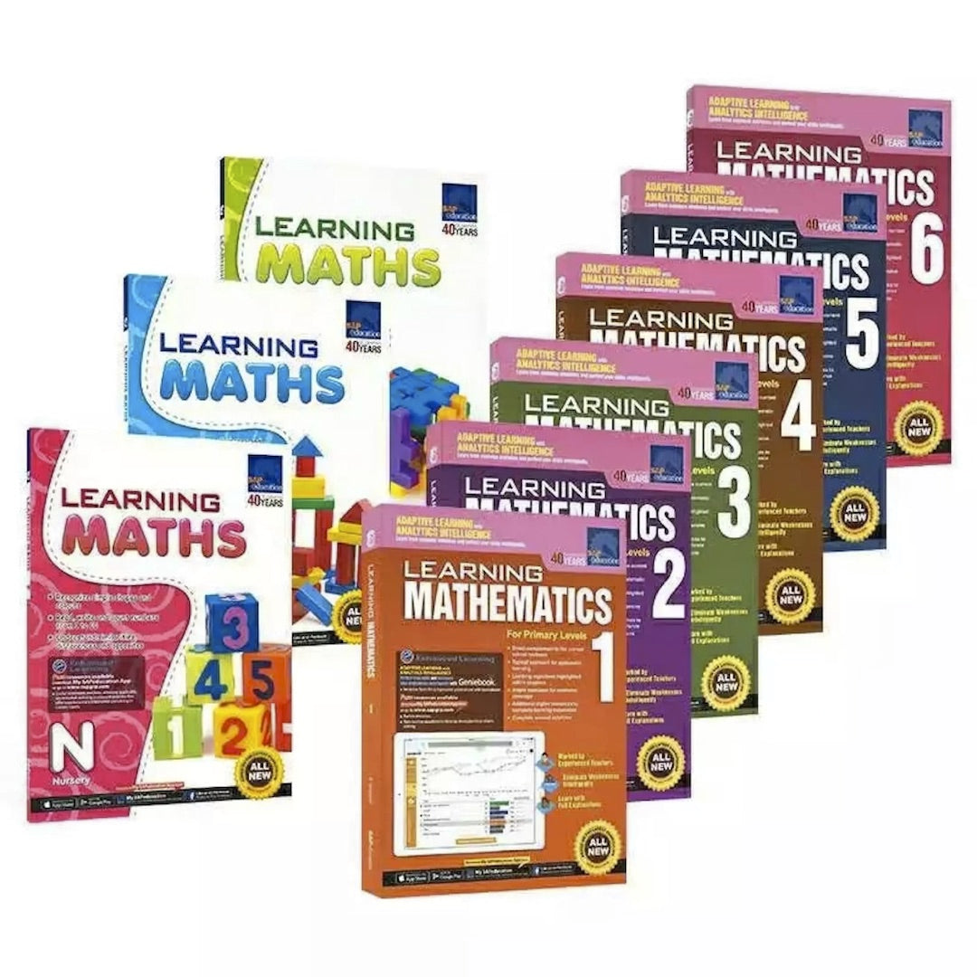 Little Fat Hugs Learning Mathematics (9 Books)