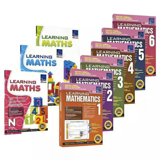 Little Fat Hugs Learning Mathematics (9 Books)