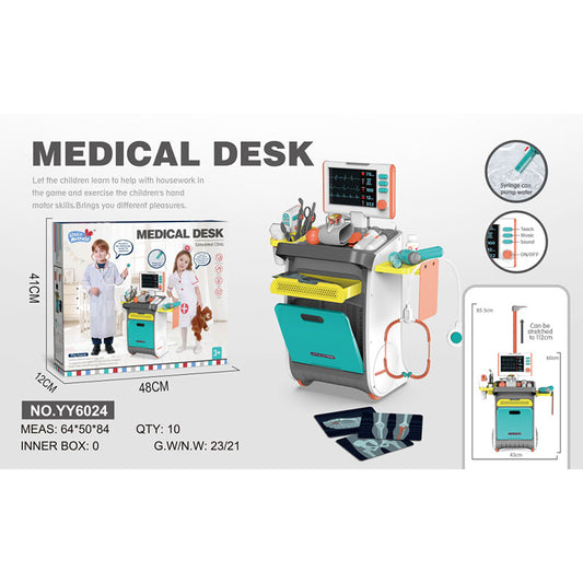Little Fat Hugs Medical Trolley Desk