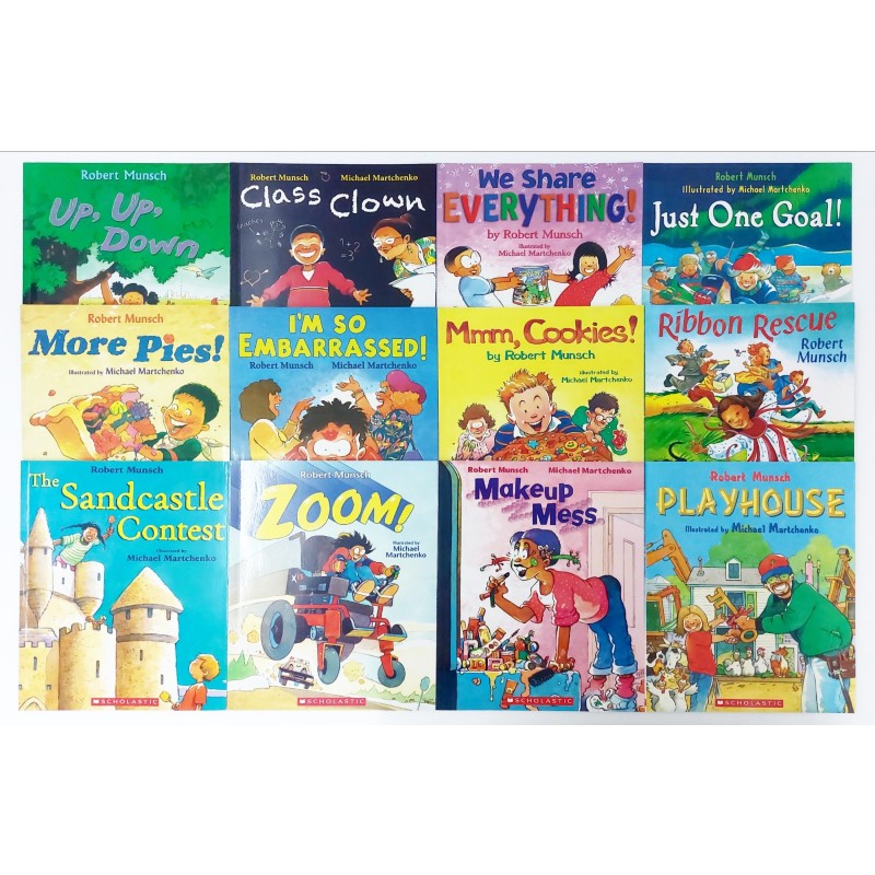 Little Fat Hugs Robert Munsch Book Set A