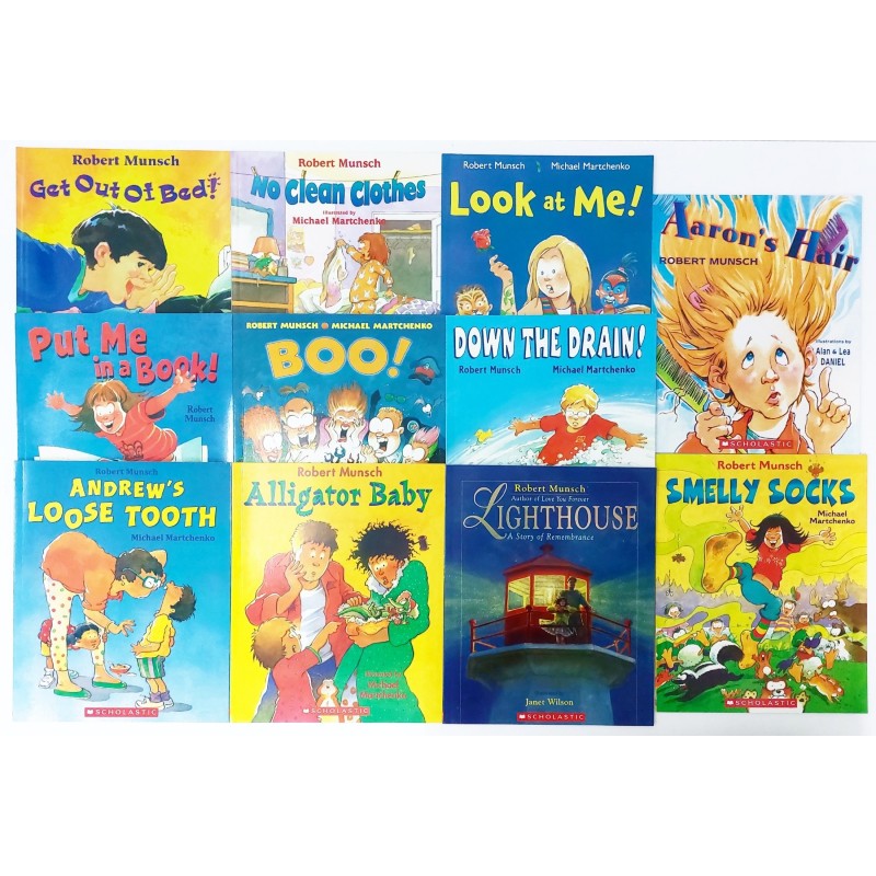 Little Fat Hugs Robert Munsch Book Set B