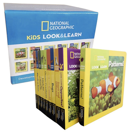 Mini Board Book National Geographic Kids Look and Learn