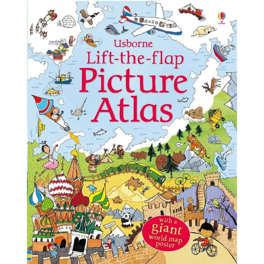 Little Fat Hugs Usborne Lift-the-Flap Picture Atlas