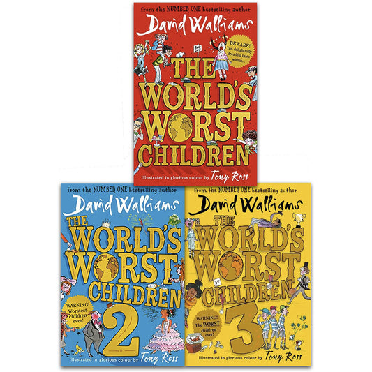 Little Fat Hugs The World's Worst Children (3 Books)