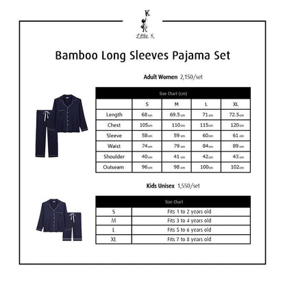 Little K Women's Long Sleeve Pajama Set