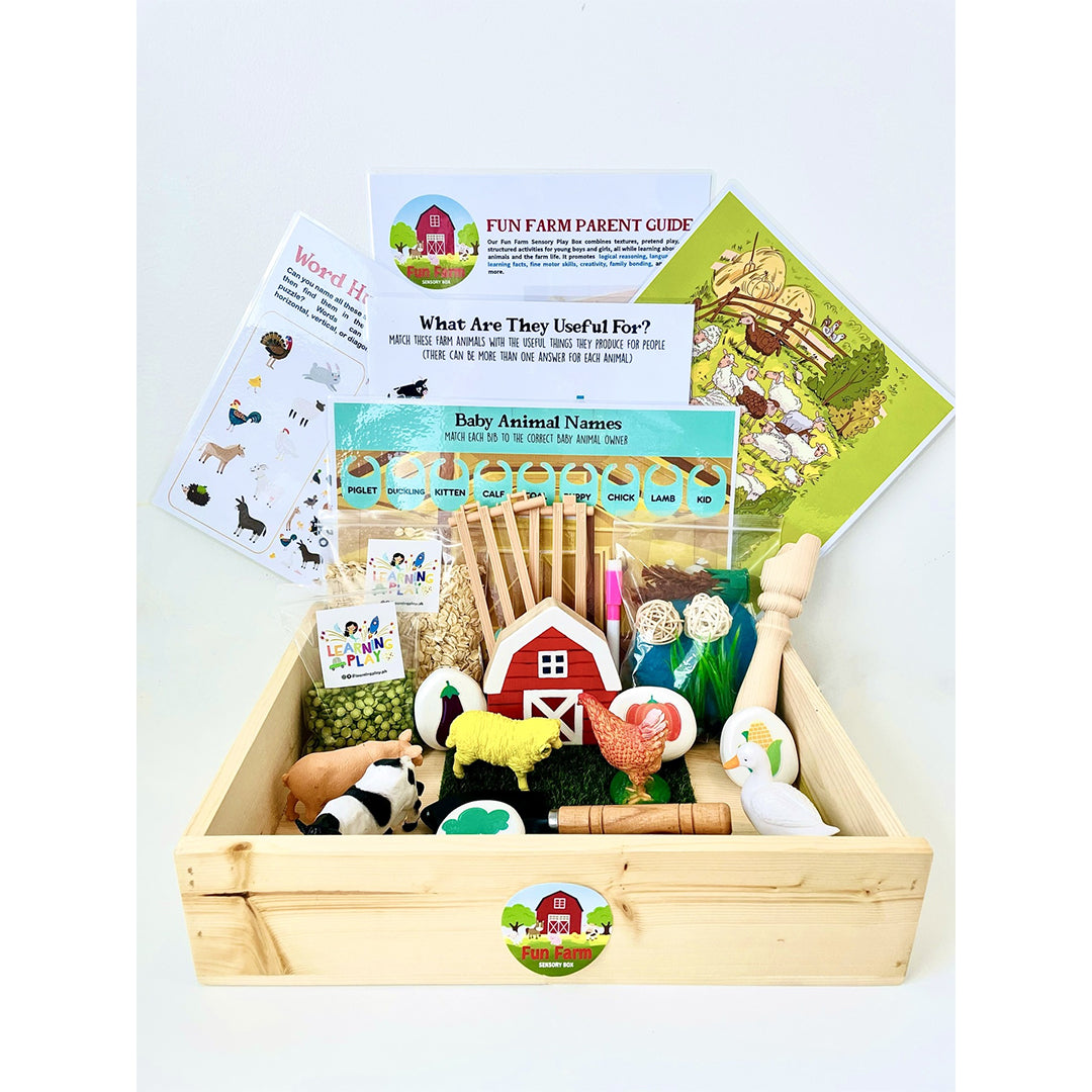 Learning Play Sensory Box: Fun Farm