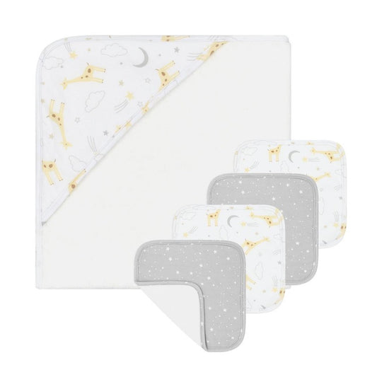 Living Textiles 5-Piece Bath Gift Set
