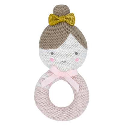 Living Textiles Knitted Rattle