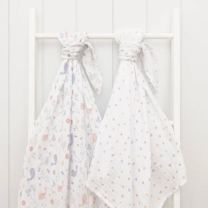 Living Textiles 2-Pack Muslin Wraps