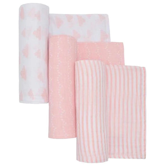 Living Textiles 3-Pack Muslin Wraps