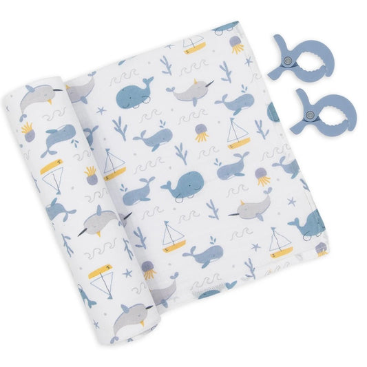 Living Textiles Muslin Swaddle and Pram Pegs