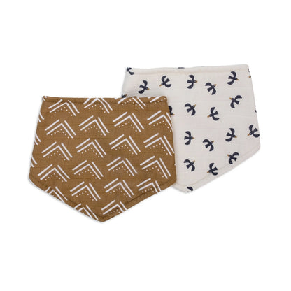 Lulujo Baby Bandana Bibs (Set of 2)