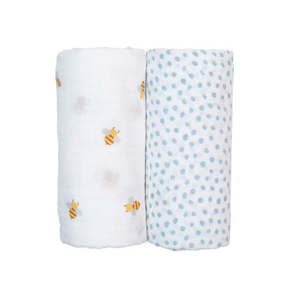 Lulujo Baby Cotton Muslin Blanket