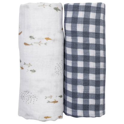 Lulujo Baby Cotton Muslin Blanket