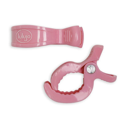Lulujo Baby Stroller Clips (Set of 2)