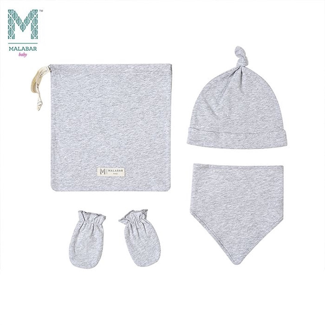 Malabar Baby Accessory (Bib, Mitten, Hat) Set