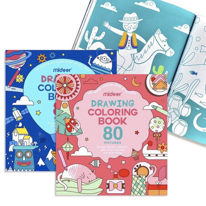 Mideer Drawing Coloring Book