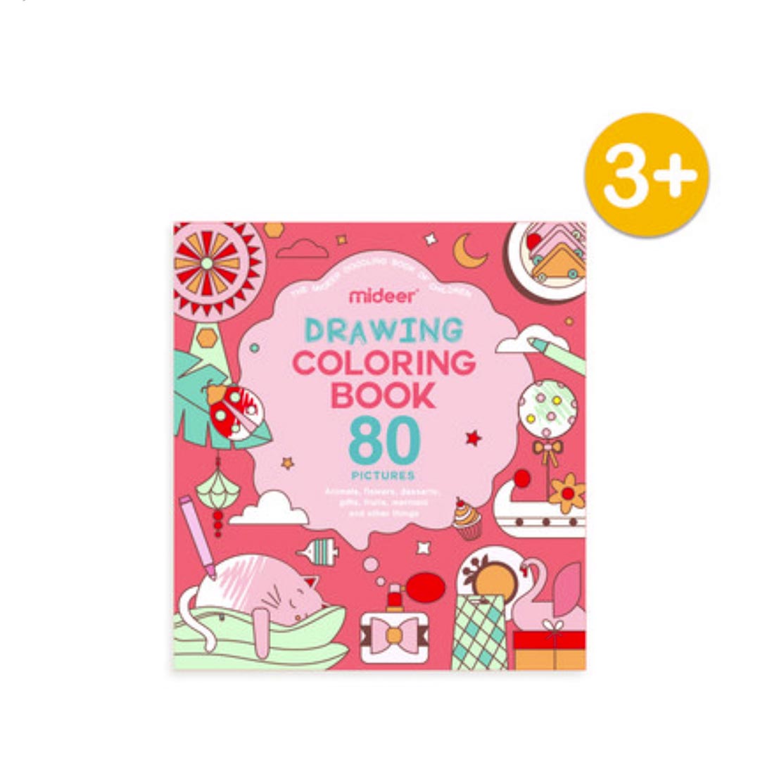 Mideer Drawing Coloring Book