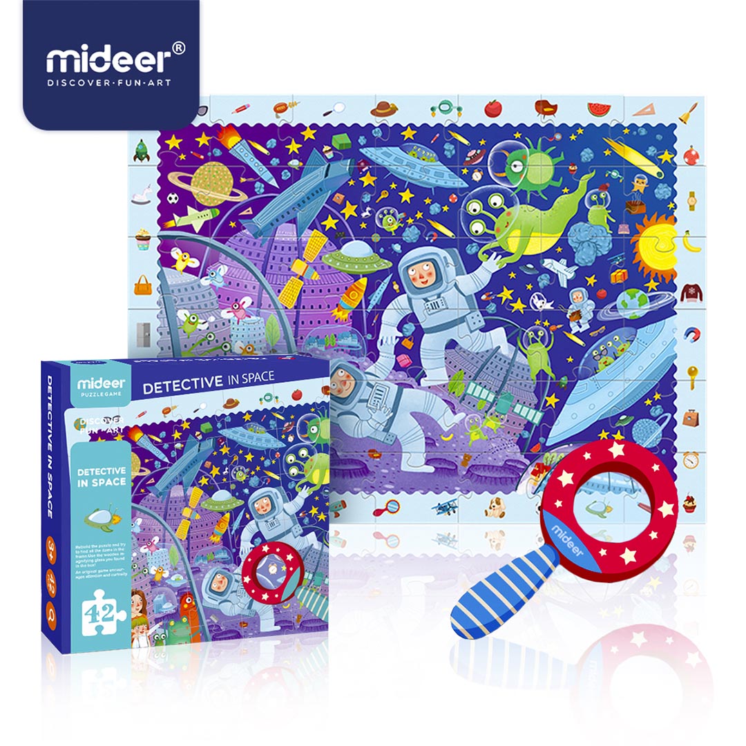 Mideer My First Puzzle: Detective in Space