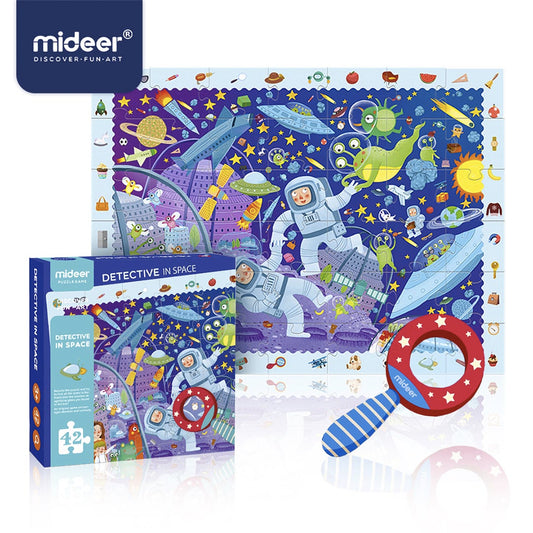 Mideer My First Puzzle: Detective in Space