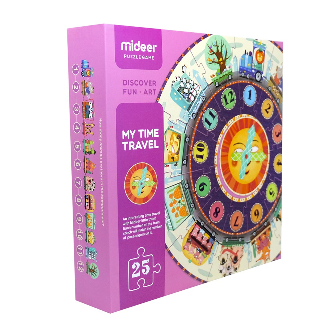 Mideer My Time Travel 25-piece Puzzle