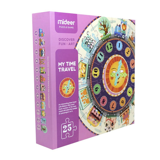 Mideer My Time Travel 25-piece Puzzle