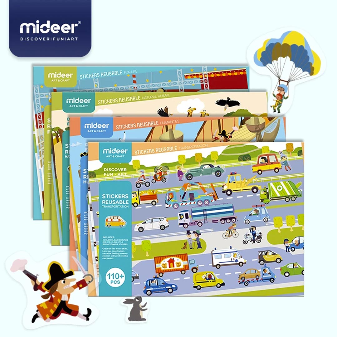 Mideer Reusable Sticker