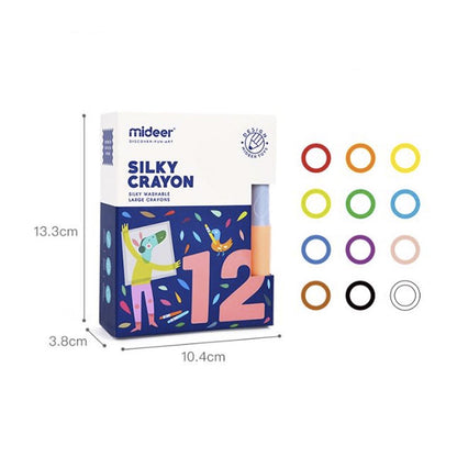 Mideer Silky Crayons