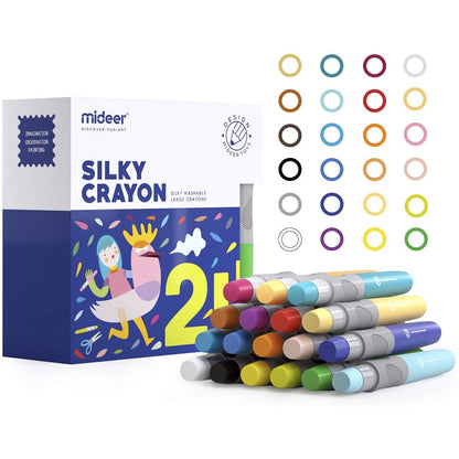 Mideer Silky Crayons