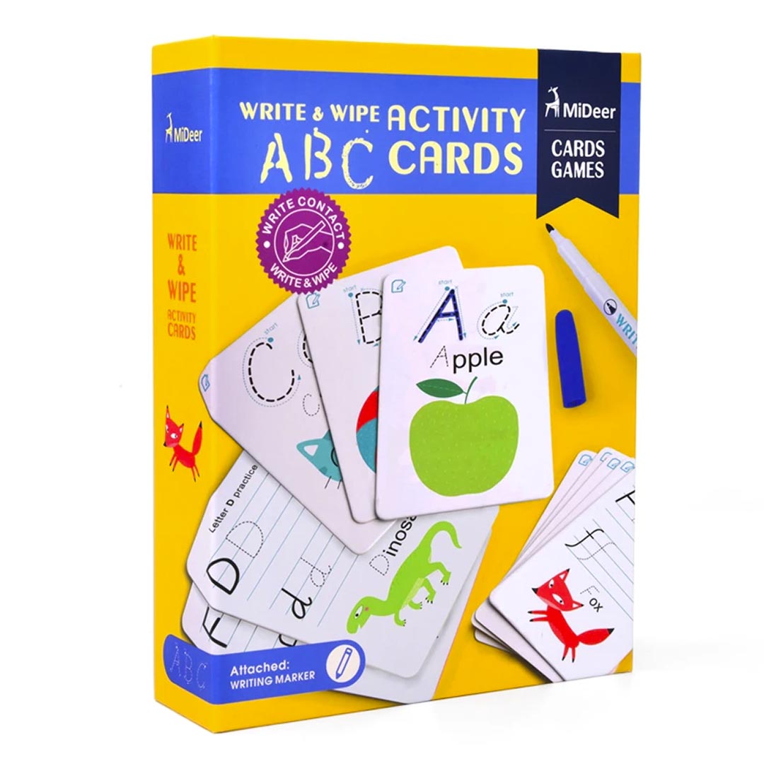 Mideer Write and Wipe ABC Alphabet