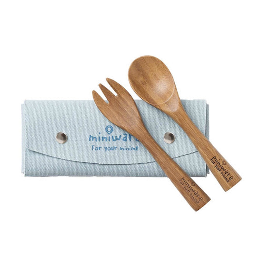 Miniware First Cutlery Set (Fork and Spoon)