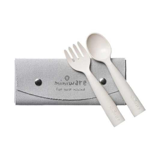 Miniware First Cutlery Set (Fork and Spoon)