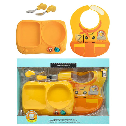 Marcus & Marcus Creativplate Toddler Mealtime Set - Little Chef
