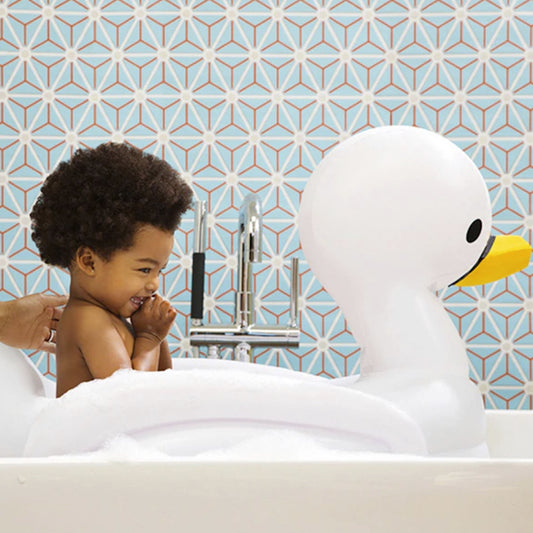 Munchkin Swan Inflatable Bath Tub