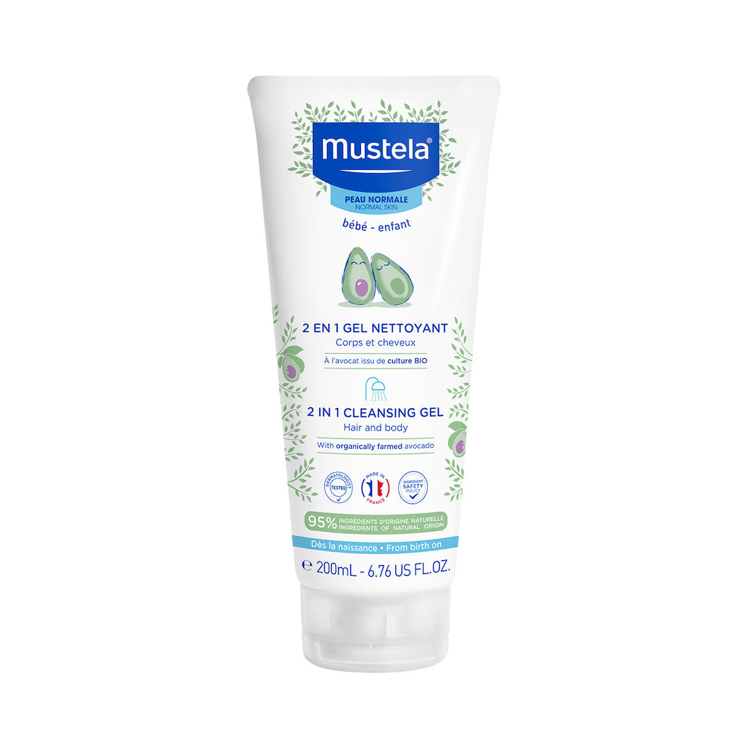 Mustela 2-in-1 Cleansing Gel (200ml)