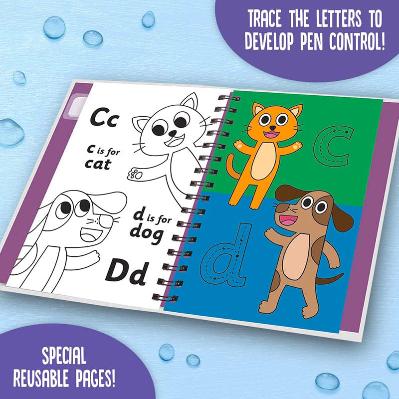 Magic Water Animal Friends Alphabet (Early Learning Magic Water Colouring)