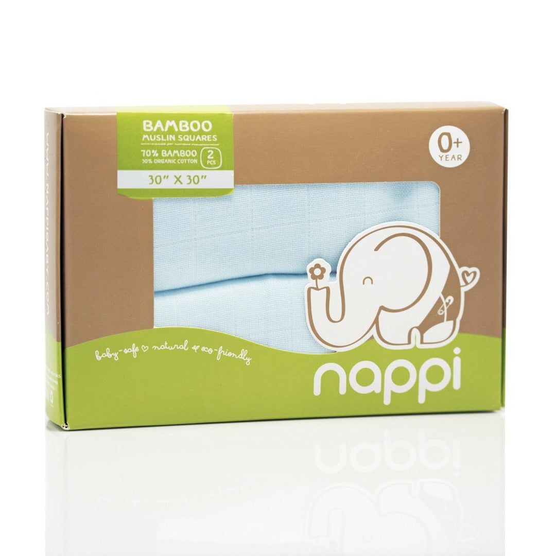 Nappi Bamboo Muslin Squares