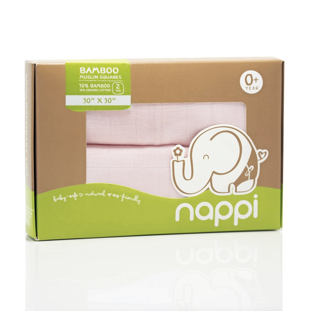 Nappi Bamboo Muslin Squares