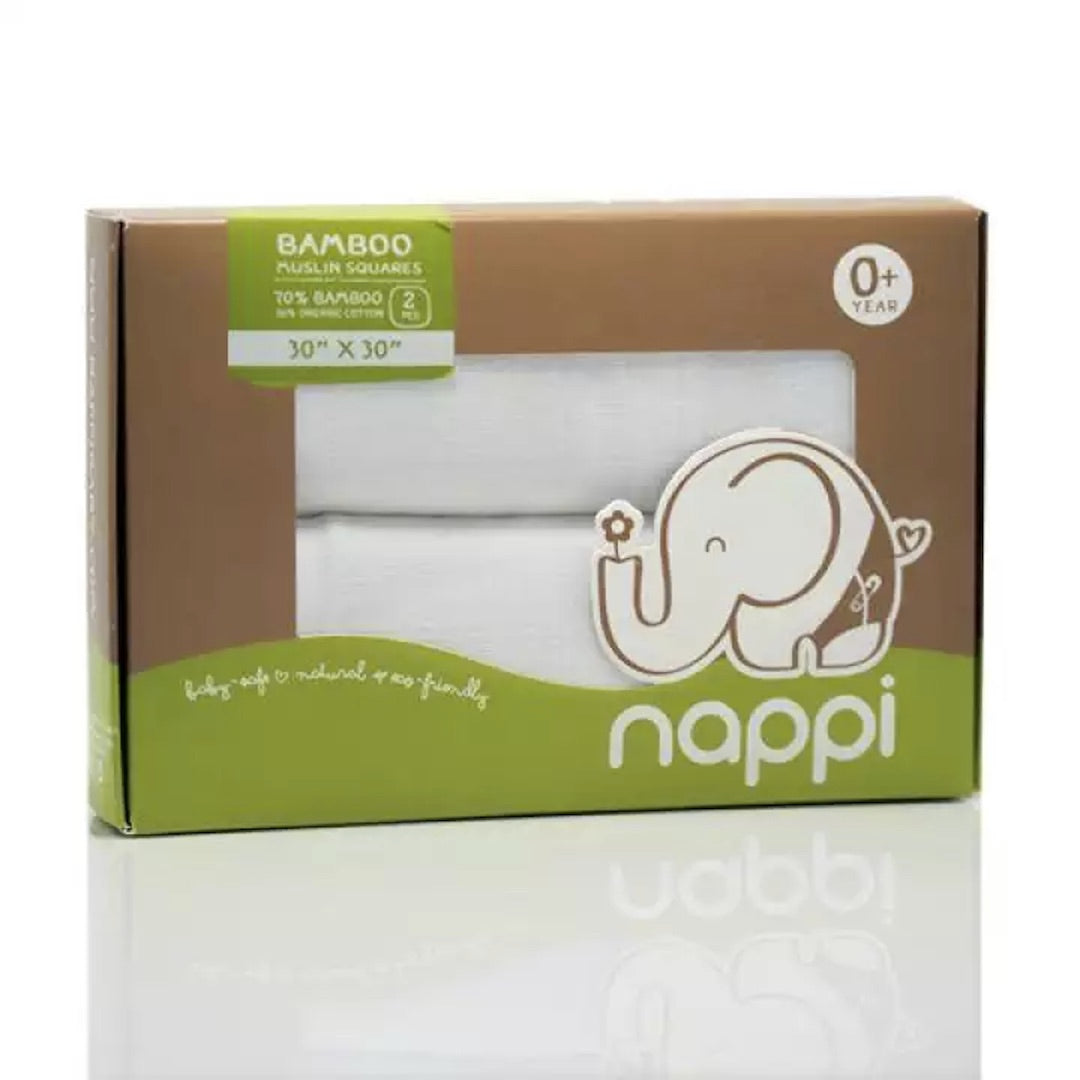 Nappi Bamboo Muslin Squares