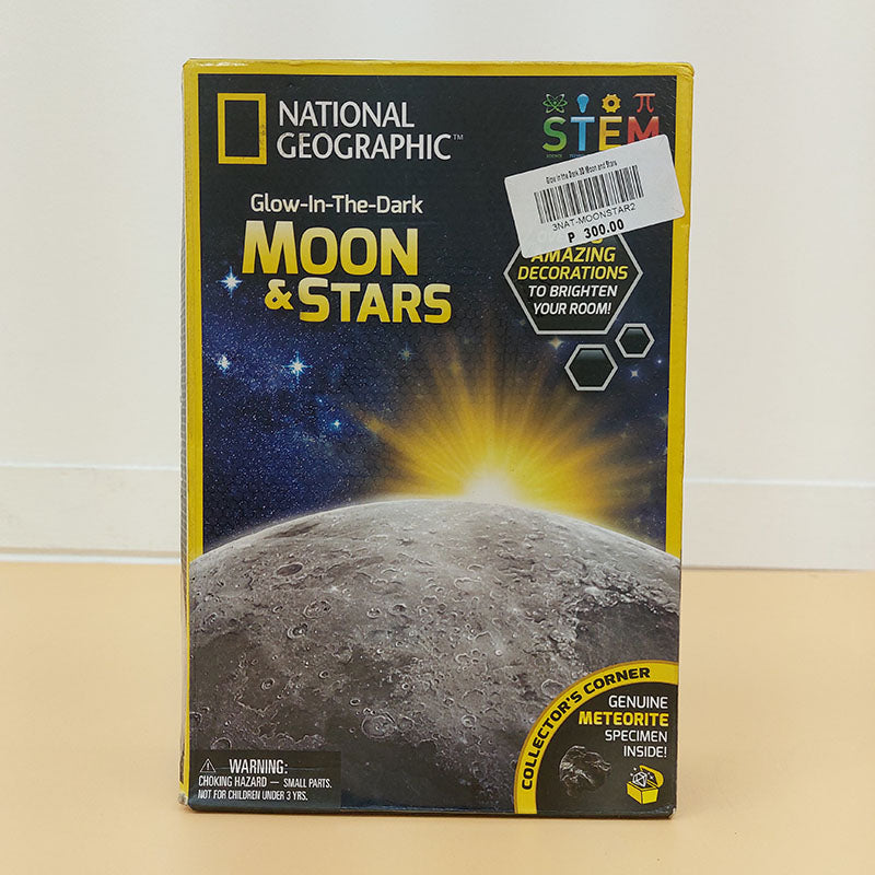 National Geographic Glow in the Dark Moon and Stars