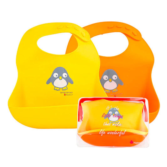 NatureBond Waterproof Silicone Baby Bibs