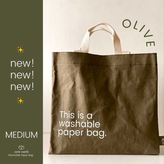 New Earth Washable Paper Bag