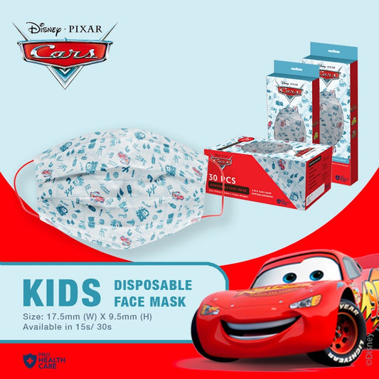 Disney Disposable 3-Ply Face Mask - Cars