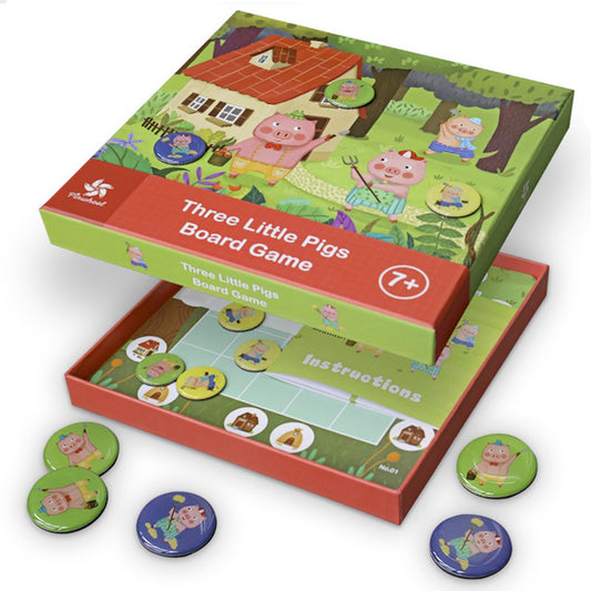 Pinwheel Toys Three Little Pigs Board Game