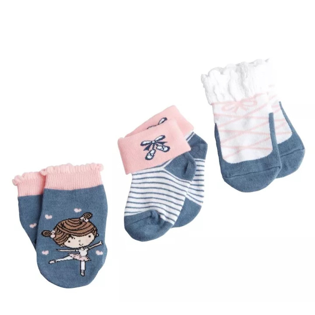 Pitcheco 3-in-1 Ballet Socks