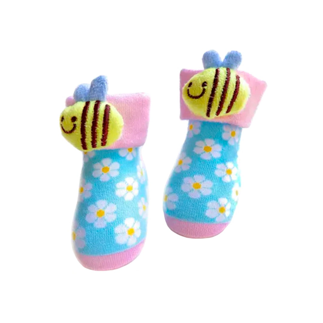 Pitcheco Pink Bee Infant Socks