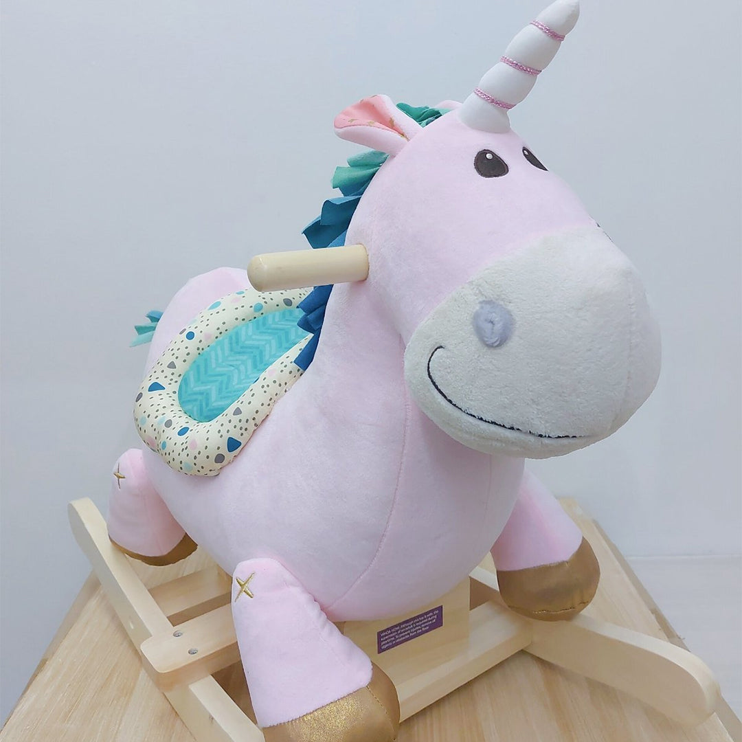 B. Toys Wooden Rocking Horse