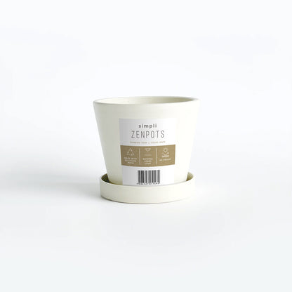 Simpli Zenpots 10cm Pot with Catch Plate