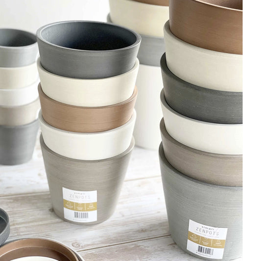 Simpli Zenpots 17cm Pot with Catch Plate
